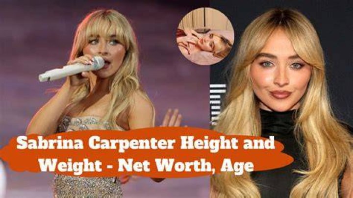 SABRINA CARPENTER HEIGHT & WEIGHT Height Compare