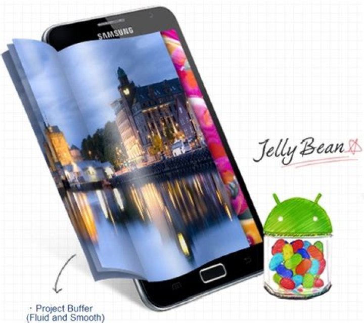 Samsung Galaxy Note Jelly Bean dump leaks
