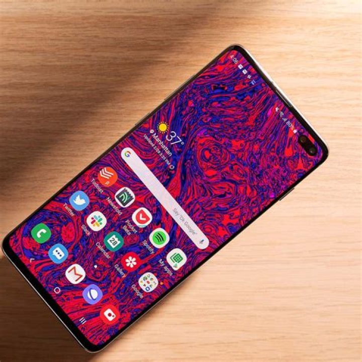 Samsung Galaxy S10 Plus Home screen
