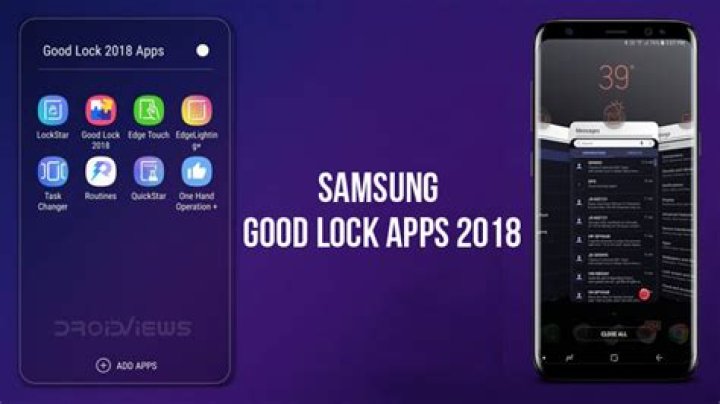 Samsung Good Lock 2018.