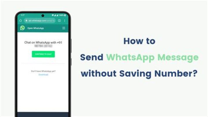 send whatsapp message without saving contact siri shortcut running