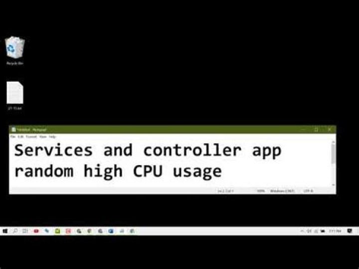 Services and Controller App uses High CPU