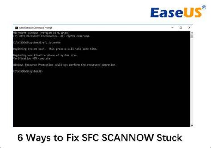 sfc scannow error reporting service