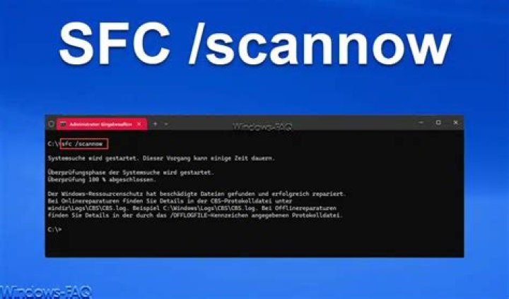 sfc command prompt sfc scannow windows 10 fast startup missing