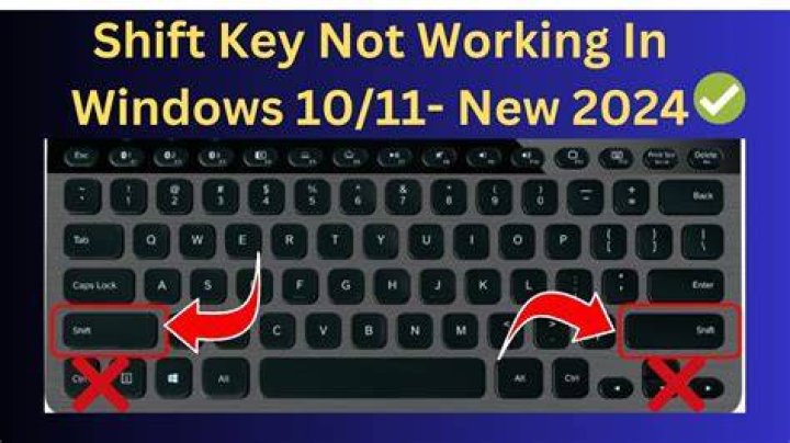 shift key not working