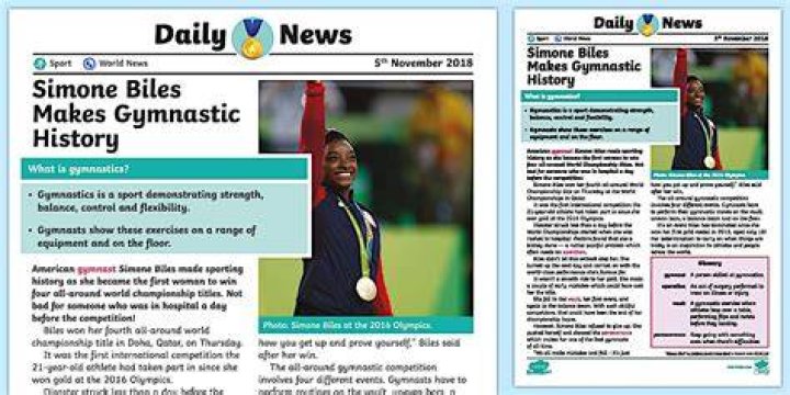 Simone Biles makes gymnastics history