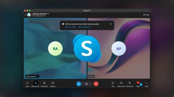 Skype starting screen 1 Skype starting screen 1