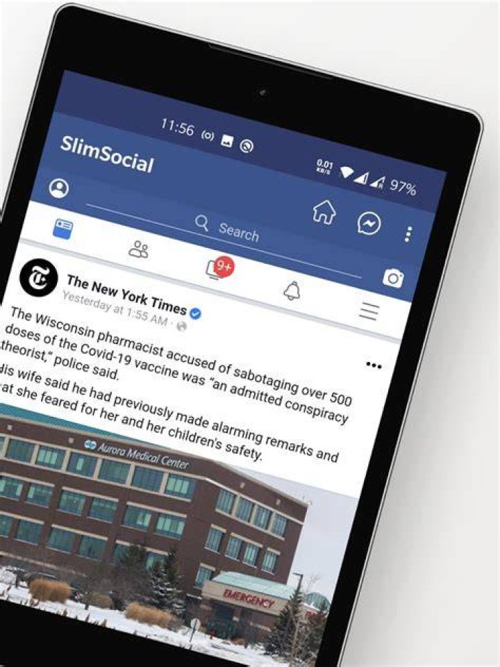 SlimSocial screenshot 2021 SlimSocial screenshot 2021