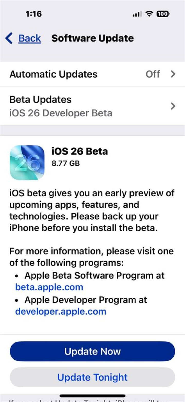 software update iOS your response to the invitation cannot be sent