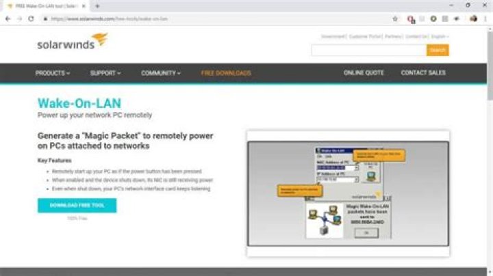 SolarWinds - WOL