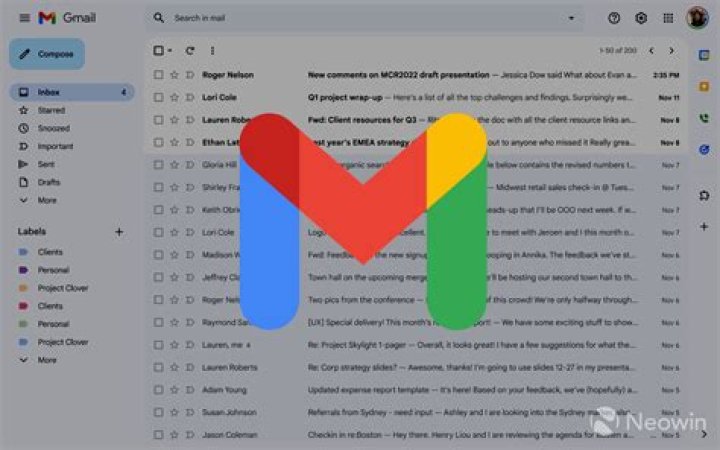 somethings not right gmail