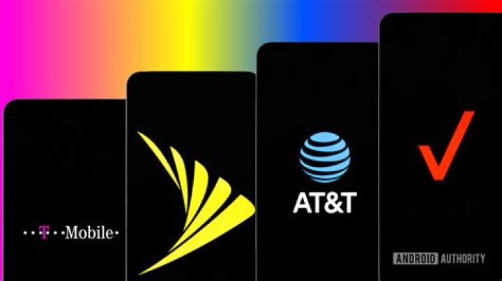 Sprint Verizon T Mobile and Verizon carriers stock photo 3 Sprint Verizon T Mobile and Verizon carriers stock photo 3