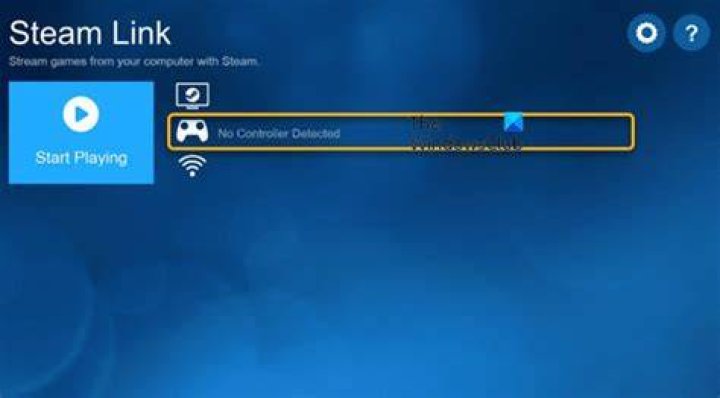 steam link not recognizing controller