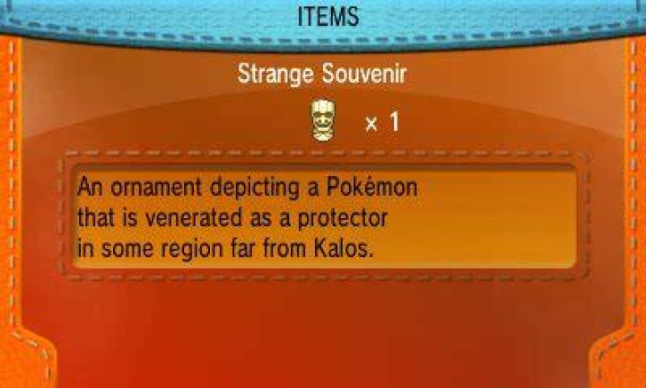 Strange Souvenir