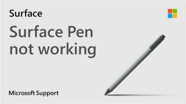 Surface Pen not writing in Word