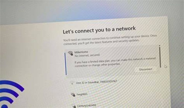 Surface Pro No Internet secured