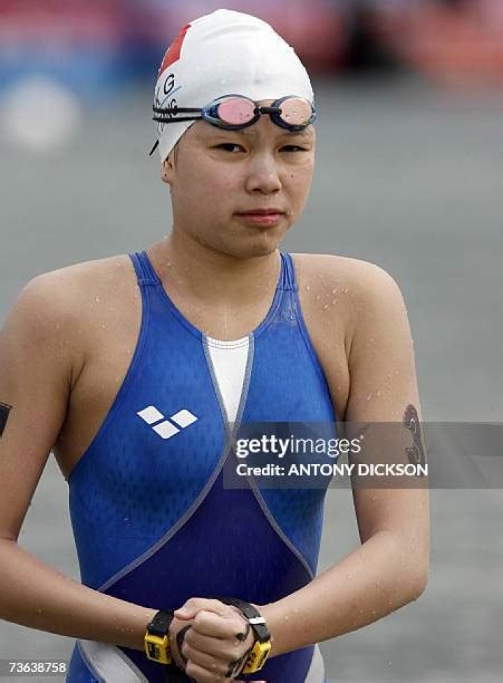 Swimmer Natasha