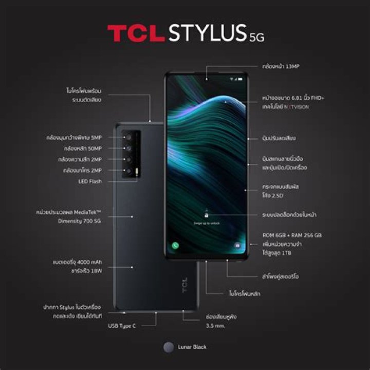TCL Stylus 5G TCL Stylus 5G