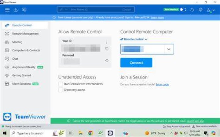 TeamViewer -Screenshot