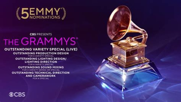 The Grammys stage.