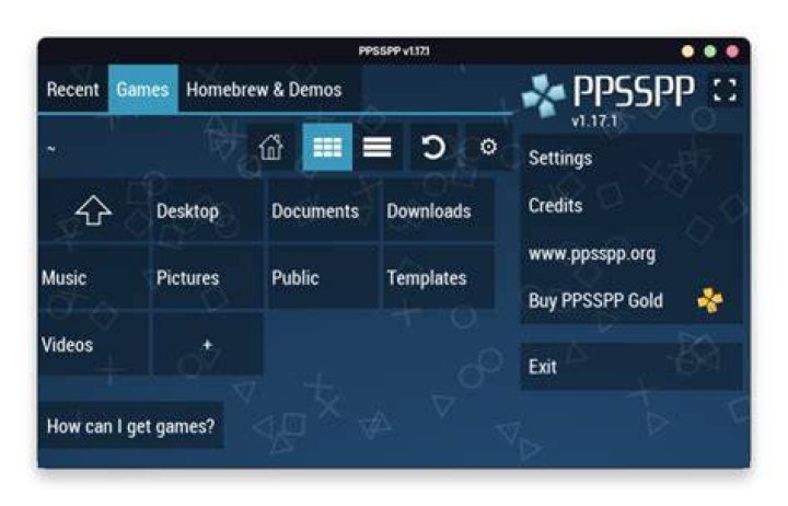 ppsspp emulator The PPSSPP emulator.