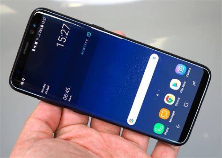 Samsung Galaxy S8 fingerprint scanner camera The Samsung Galaxy S8 camera and fingerprint scanner.