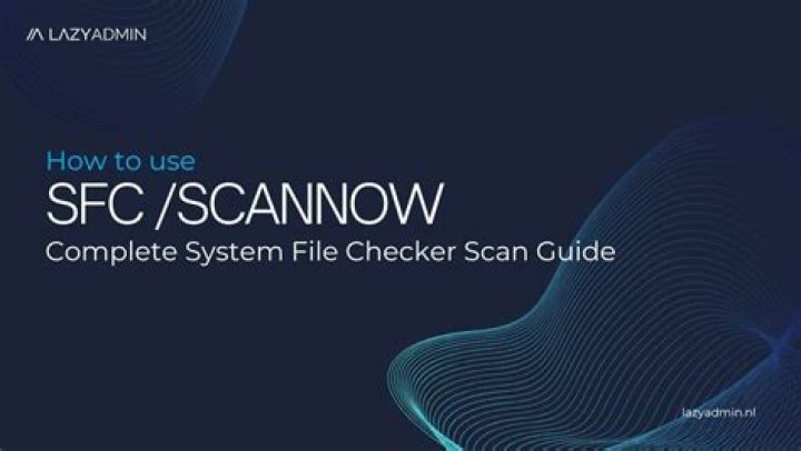 The sfc /scannow Command Prompt command The sfc /scannow command item is unplayable 0xc00d36e5