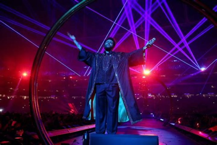 The Weeknd in concert 