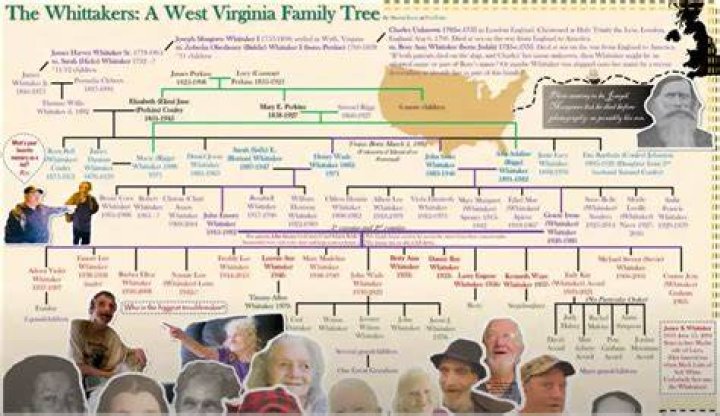 The Whitaker Family Tree Image & Video Explanation