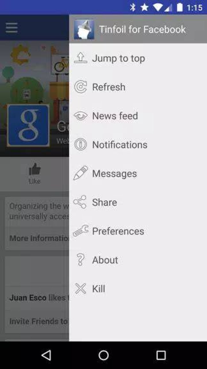 Tinfoil for Facebook screenshot 2020 Tinfoil for Facebook screenshot 2020