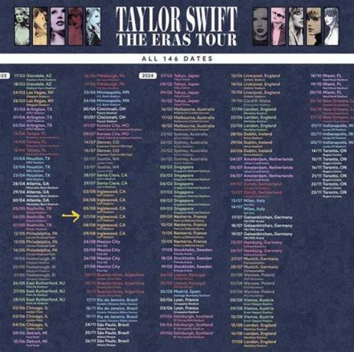 tour dates tour dates