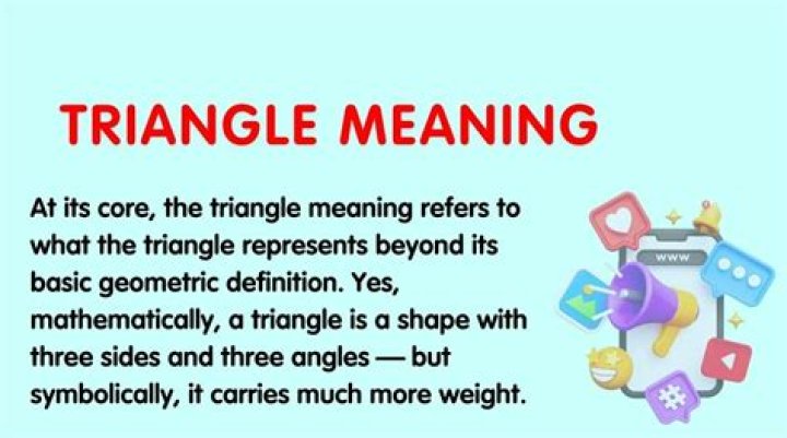 Triangle meaning