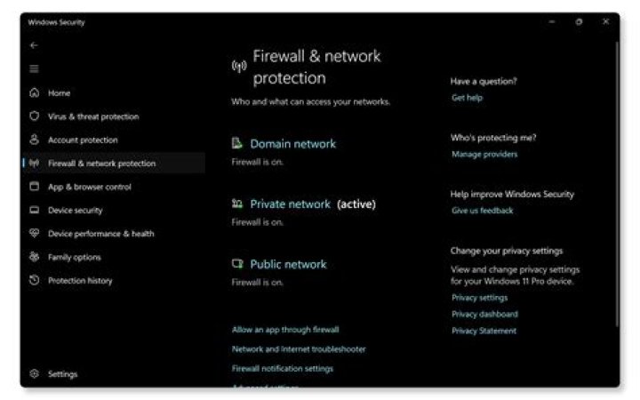 turn off windows firewall pc