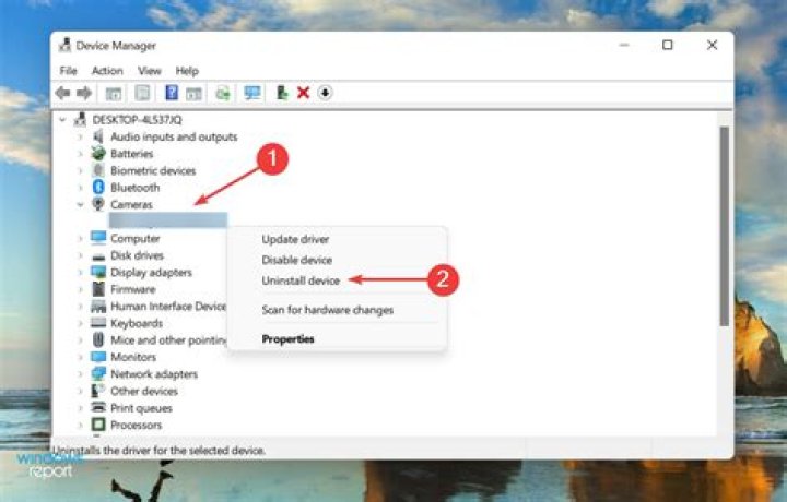 Uninstall device to fix lifecam studio windows 11