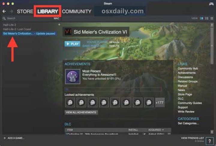 uninstall game via steam