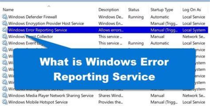 Uninstall option Windows Error Reporting Event ID 1001