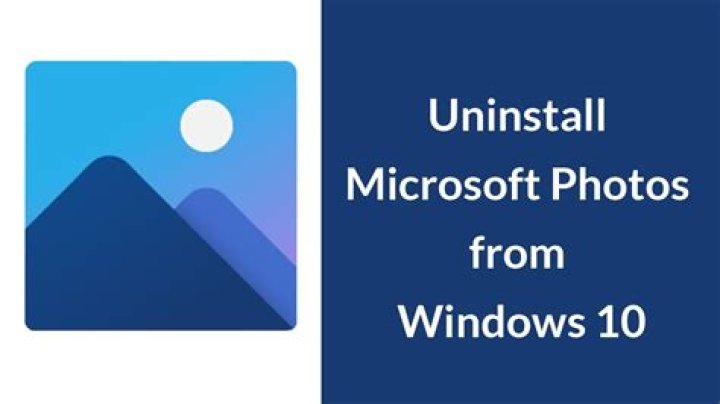 Uninstall Photos command microsoft.photos.exe is trying to access the internet 