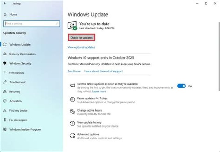 update and security settings app epic browser assertion failed on windows 10
