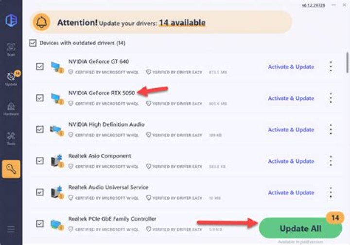 update driver skype video not working