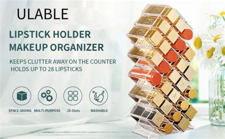 V-HANVER Fish Shape Lipstick Organizer