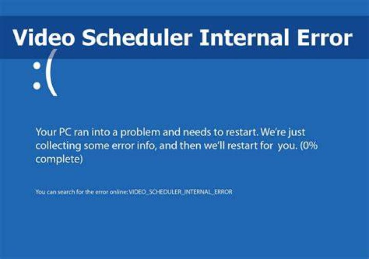 Video Scheduler Internal Error [Windows 10 & 11]