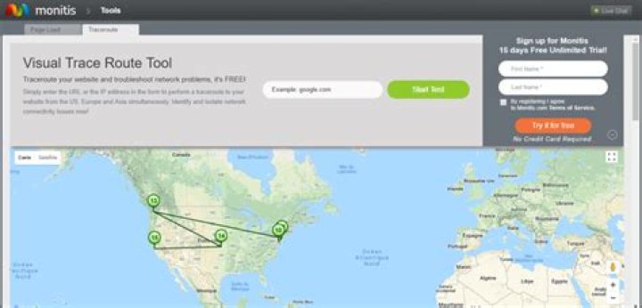 Visual traceroute freeware for Windows users