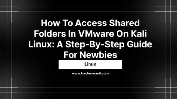 vmware how to access shared folder