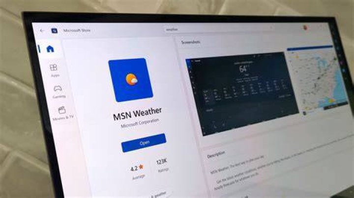 weather apps windows 10 pc