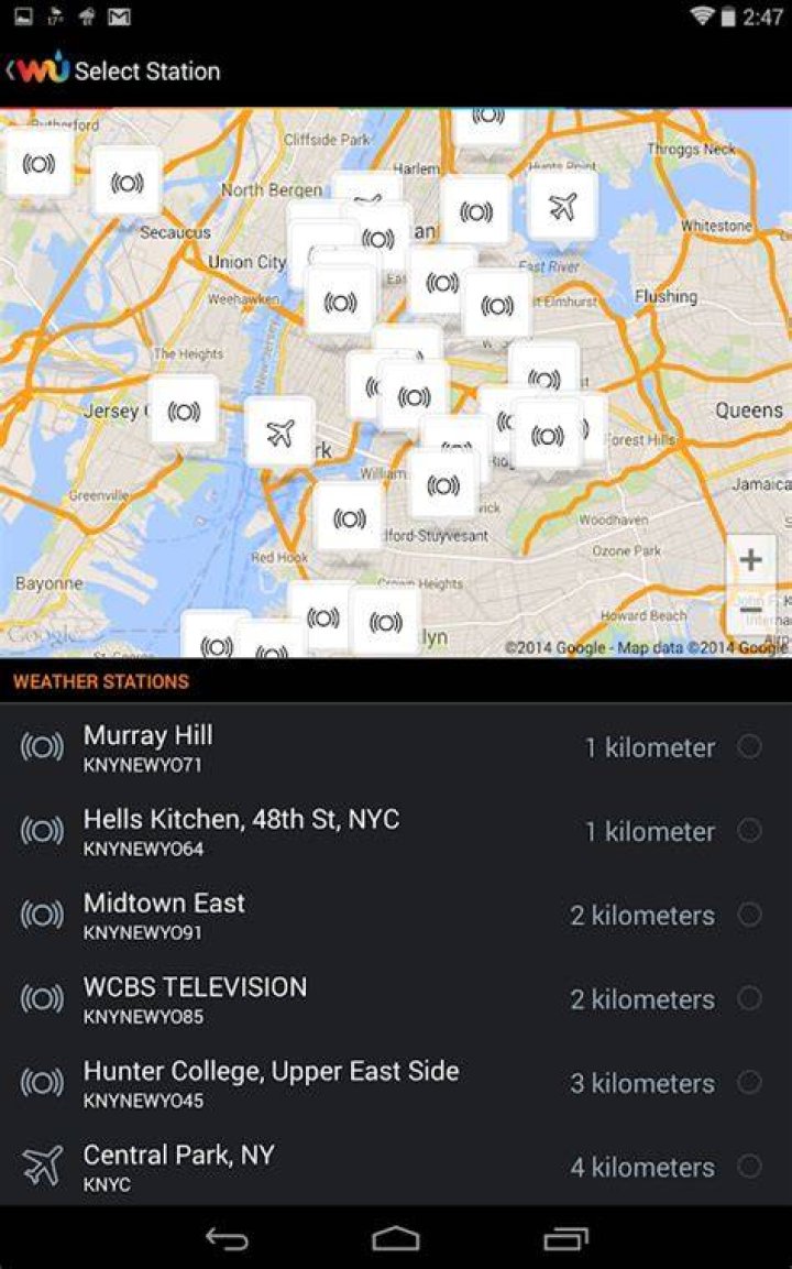 Weather Underground screenshot 2019 Final Weather Underground screenshot 2019 Final