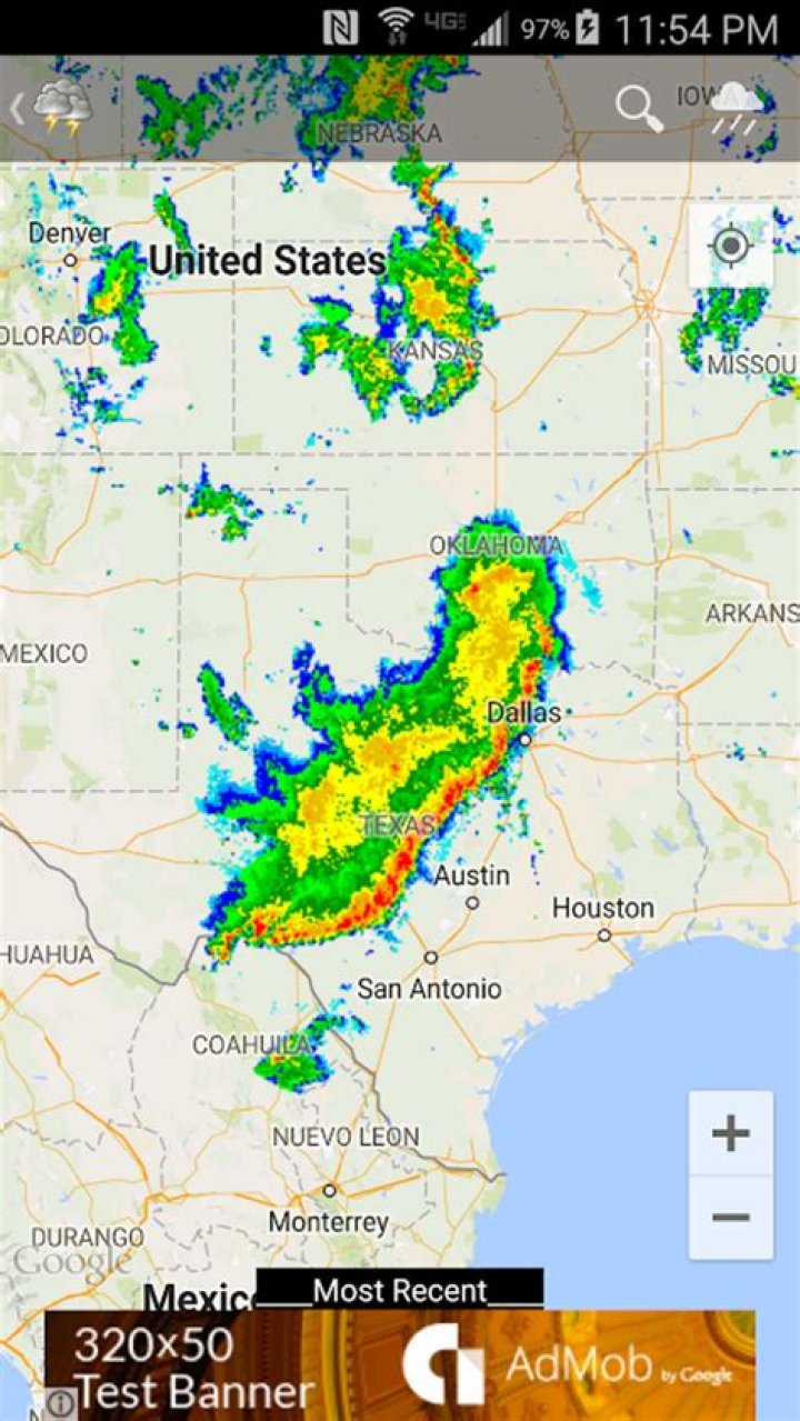WeatherRadarUSA screenshot WeatherRadarUSA screenshot