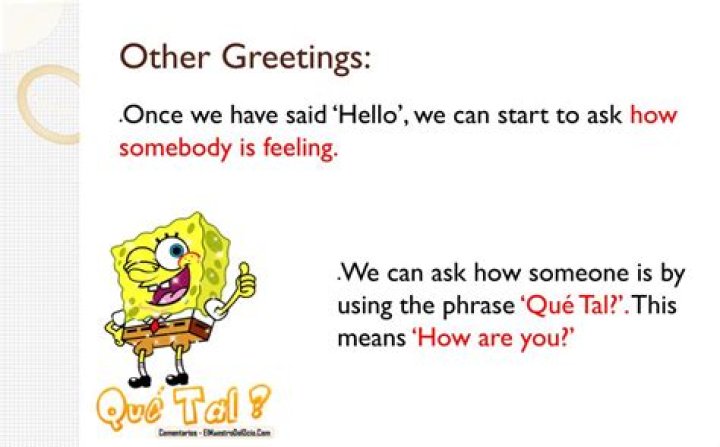 What Does Que Tal Mean