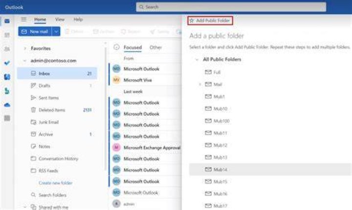 what is public folder windows 10