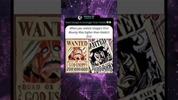 When Does Usopp Get His First Bounty