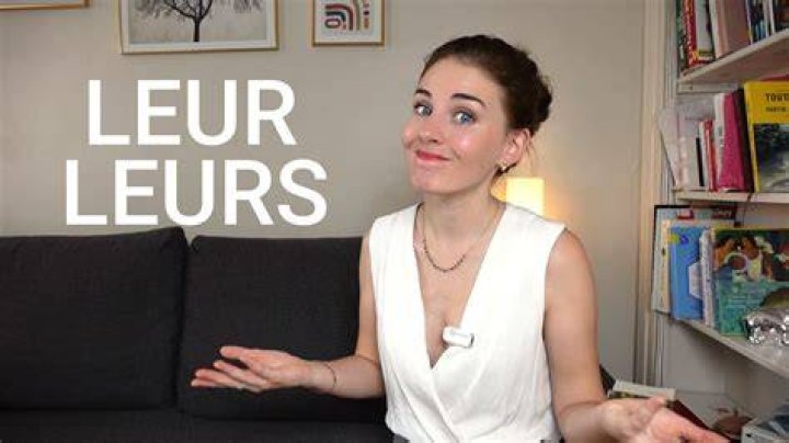 When To Use Leur Vs Les